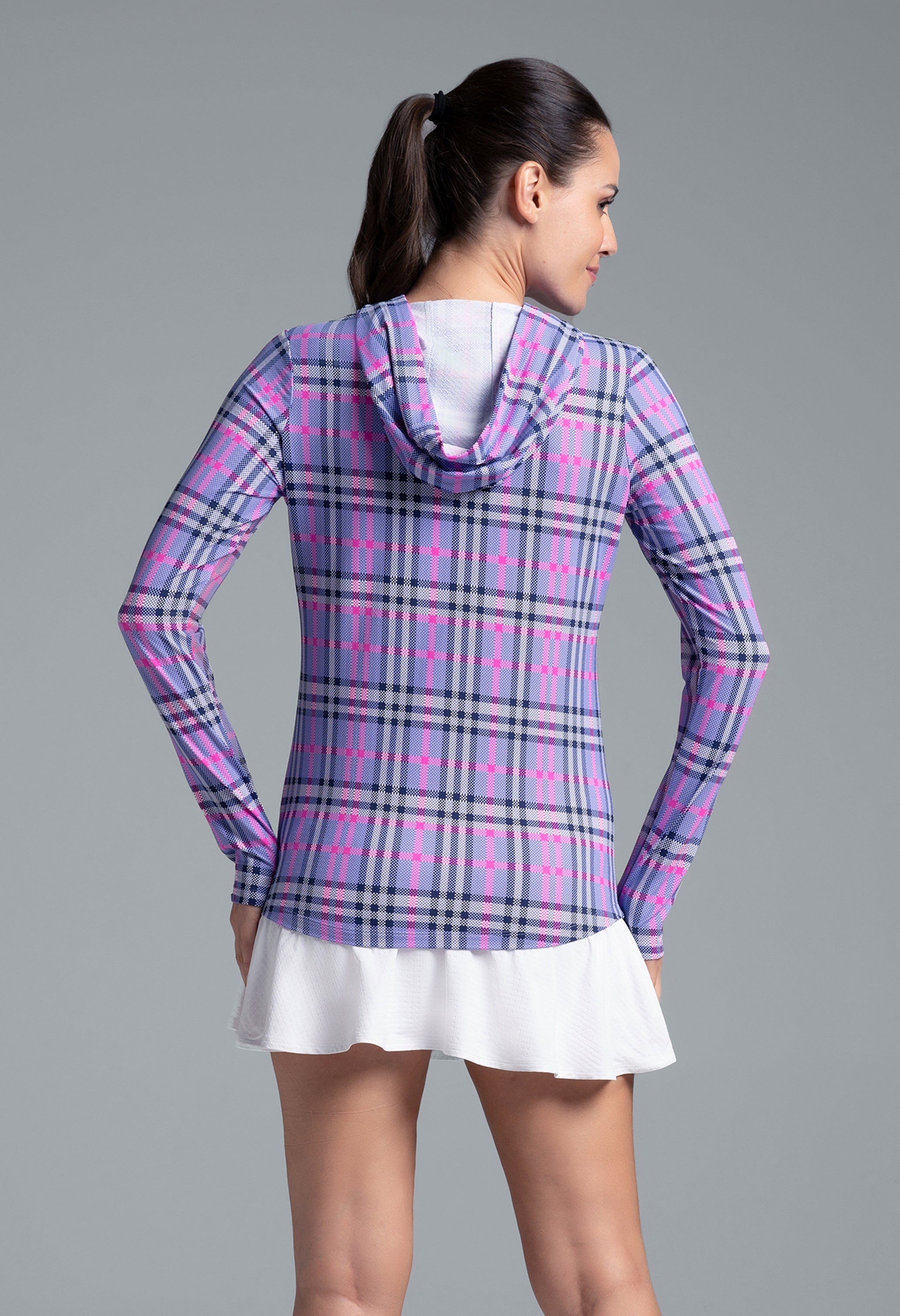 Judith Print Long Sleeve Hoody – 16934