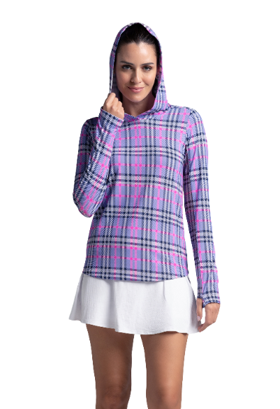 Judith Print Long Sleeve Hoody – 16934